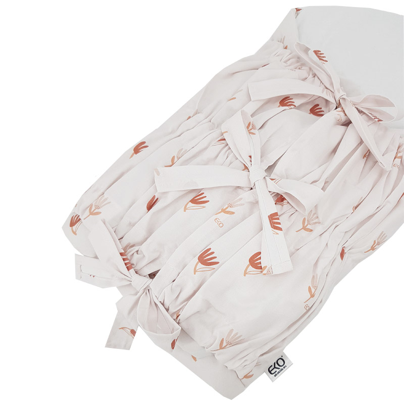 EKO Belebújó pamutból kókusszal Beige Meadow 75x75cm